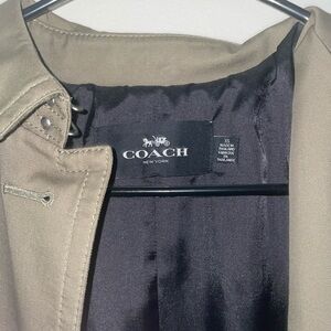 Coach Trench Coat -SPRING CLOTHES CLEAROUT !